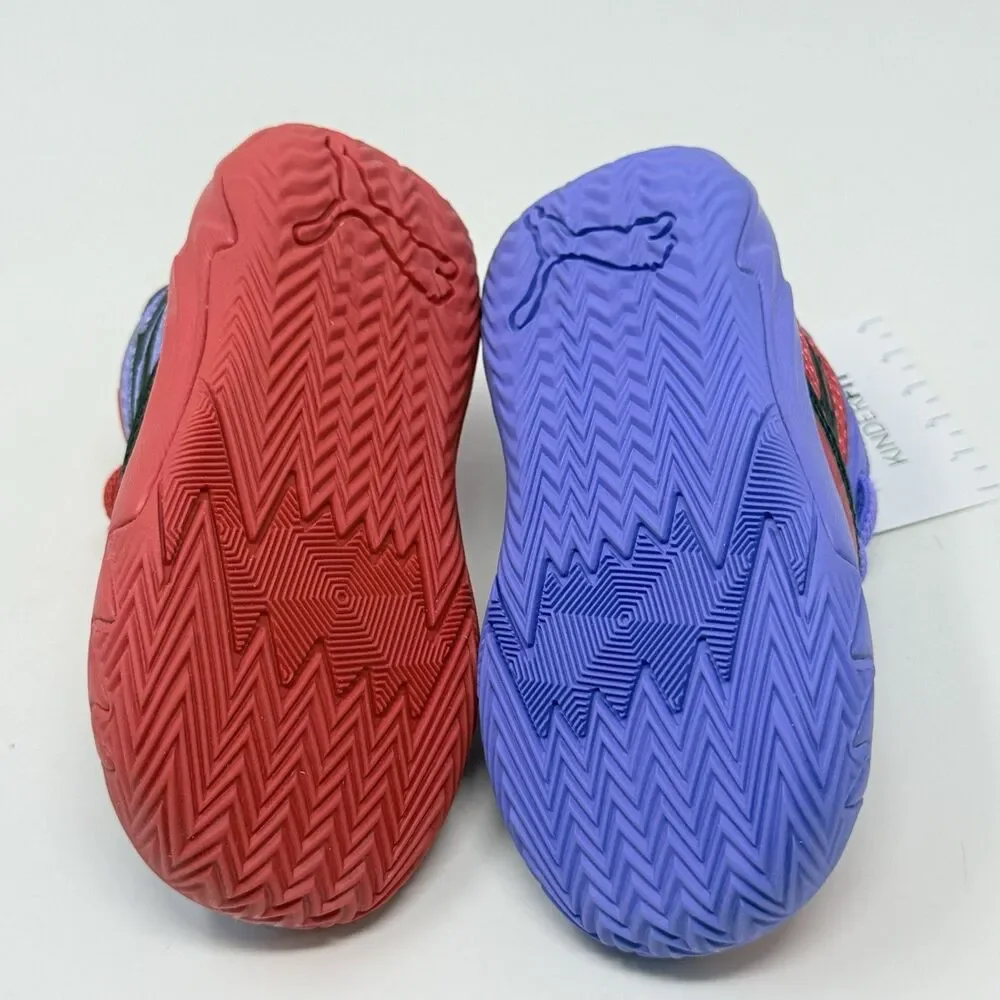 PUMA Scoot Zeros 1 Pred Sneakers Toddler Boys Kids Size 5 C Purple Red Shoes